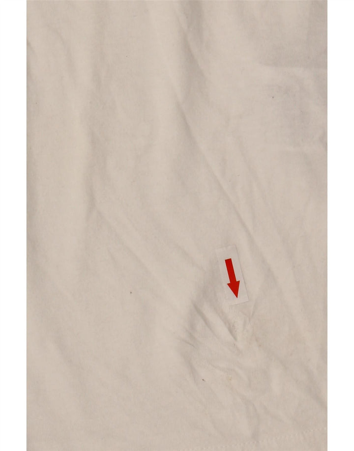 Levi's Herren T-Shirt Top XL aus weißer Baumwolle