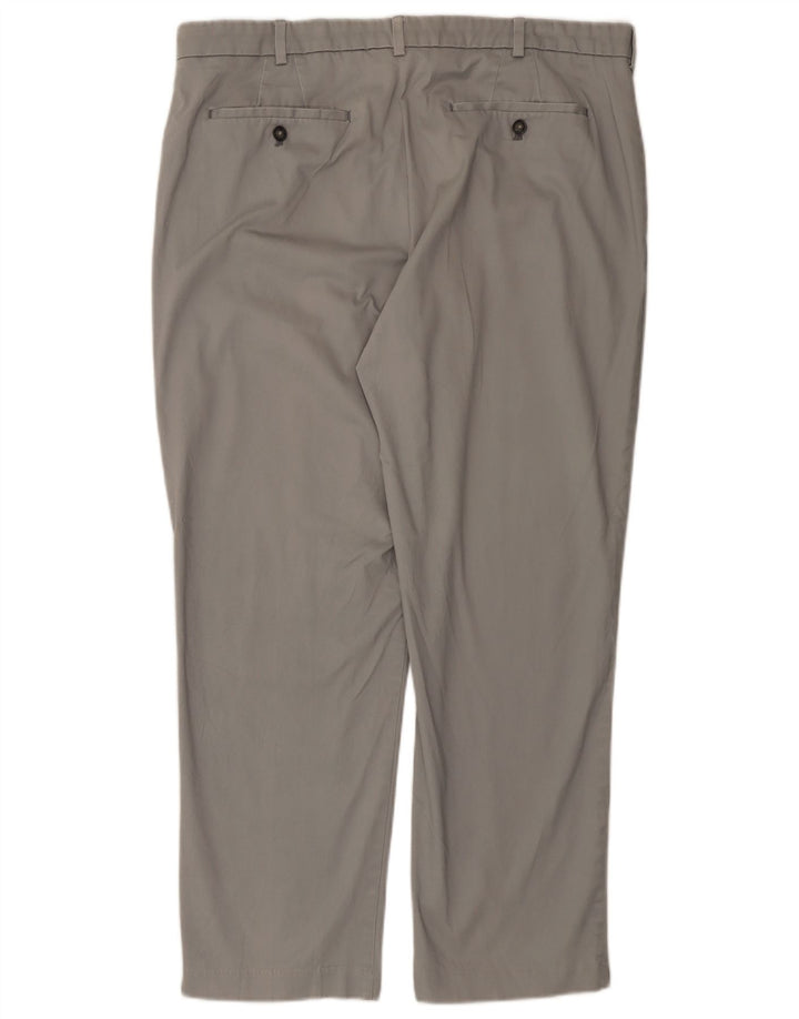 IZOD Gerade Chino-Hose für Herren, W38, L30, graue Baumwolle