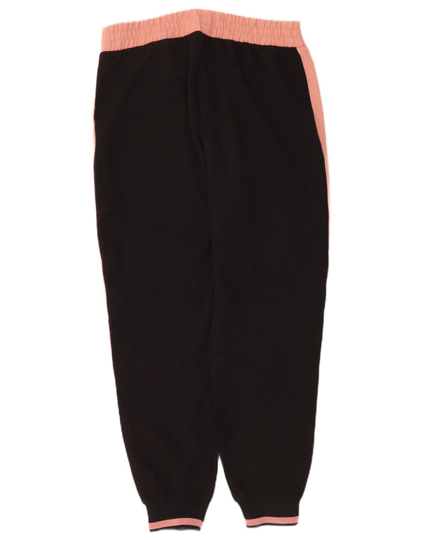 Zara Damen-Trainingshose, Jogginghose, UK 14, Mittelschwarz, Farbblock