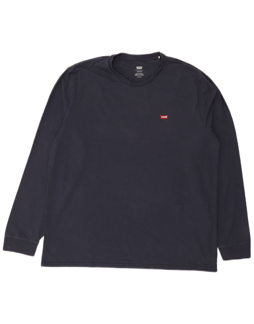 Levi's Herren Standard Top Langarm XL Marineblau Baumwolle