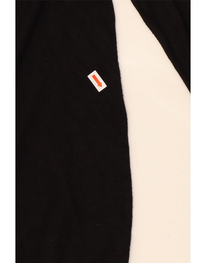 Marks & Spencer Damen Longline Open Cardigan Pullover UK 18 XL Schwarz