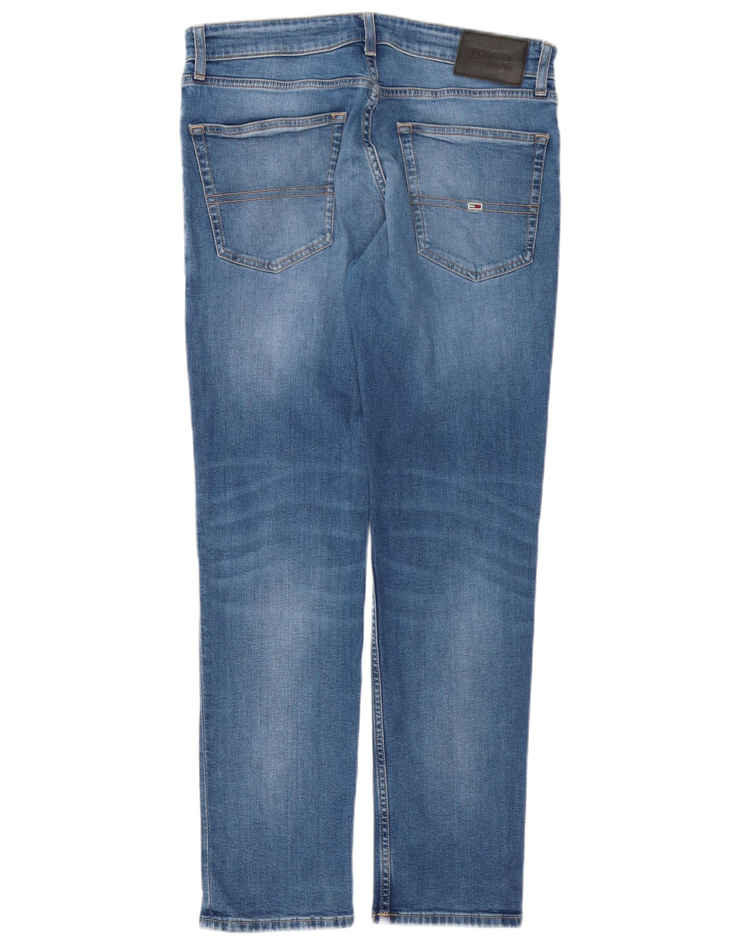 TOMMY HILFIGER Herren Slim Jeans W32 L30 Blaue Baumwolle