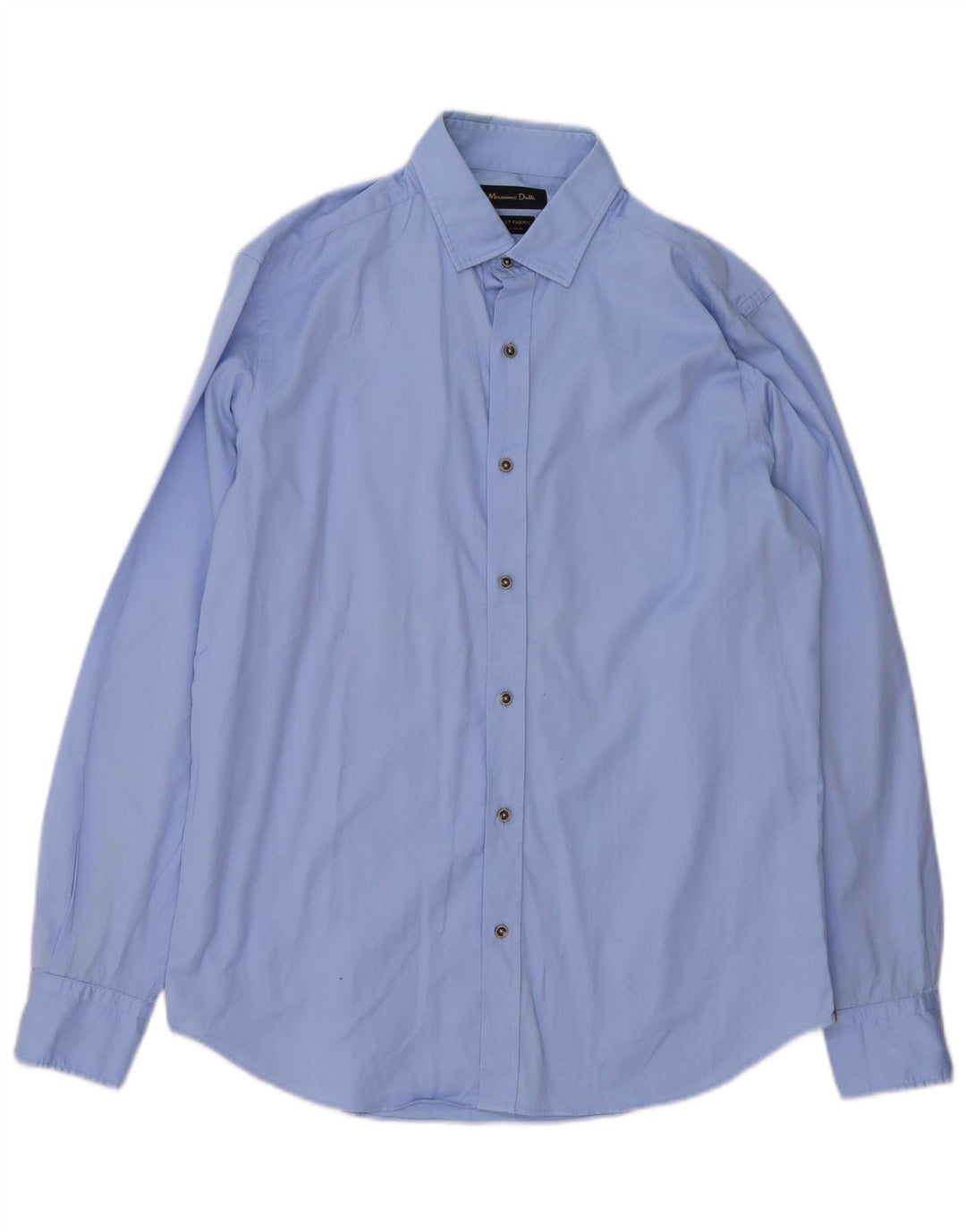 Massimo Dutti Herrenhemd Mittelblau