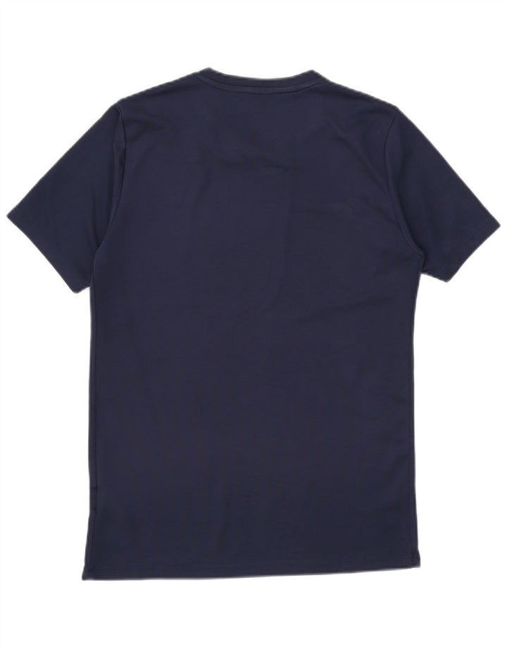 NIKE Herren Dri Fit T-Shirt Top Medium Marineblau Polyester