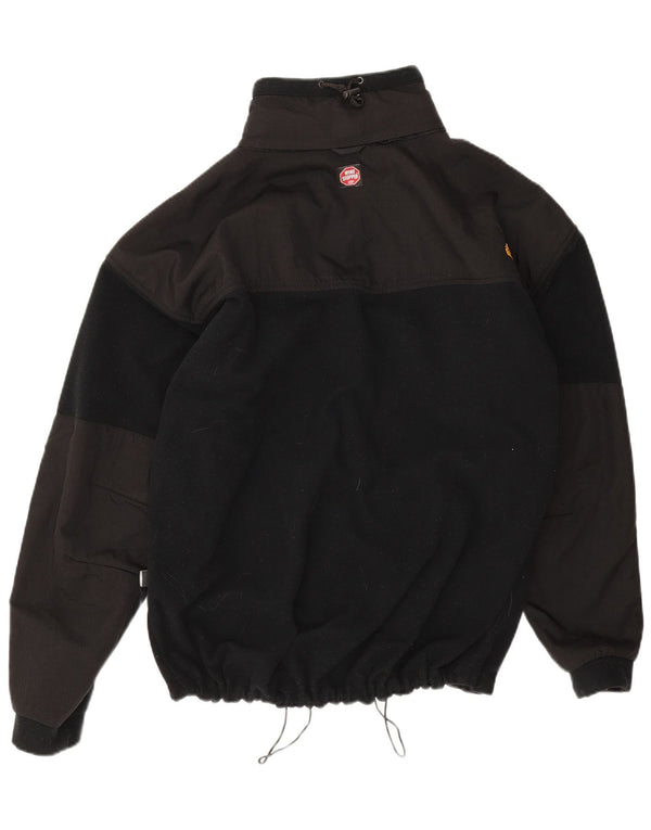 Jack Wolfskin Mens Fleece Jacket UK 42 XL Black Polyester