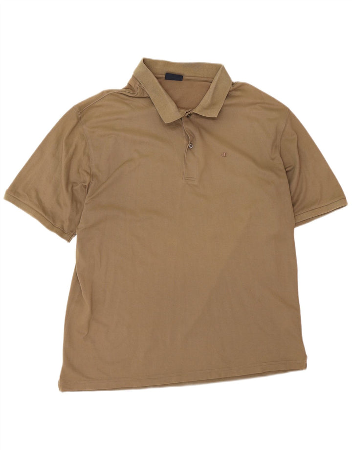 CHAMPION Herren Poloshirt 2XL Braun Baumwolle