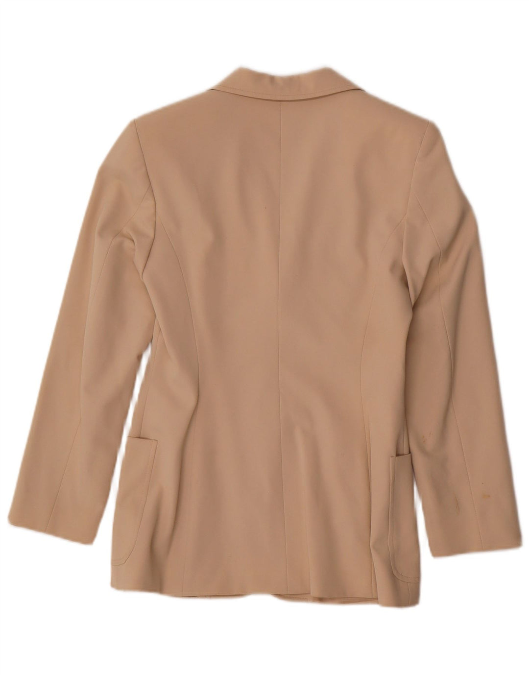 Penny Black Damen 2-Knopf-Blazerjacke UK 6 XS Beige Polyester