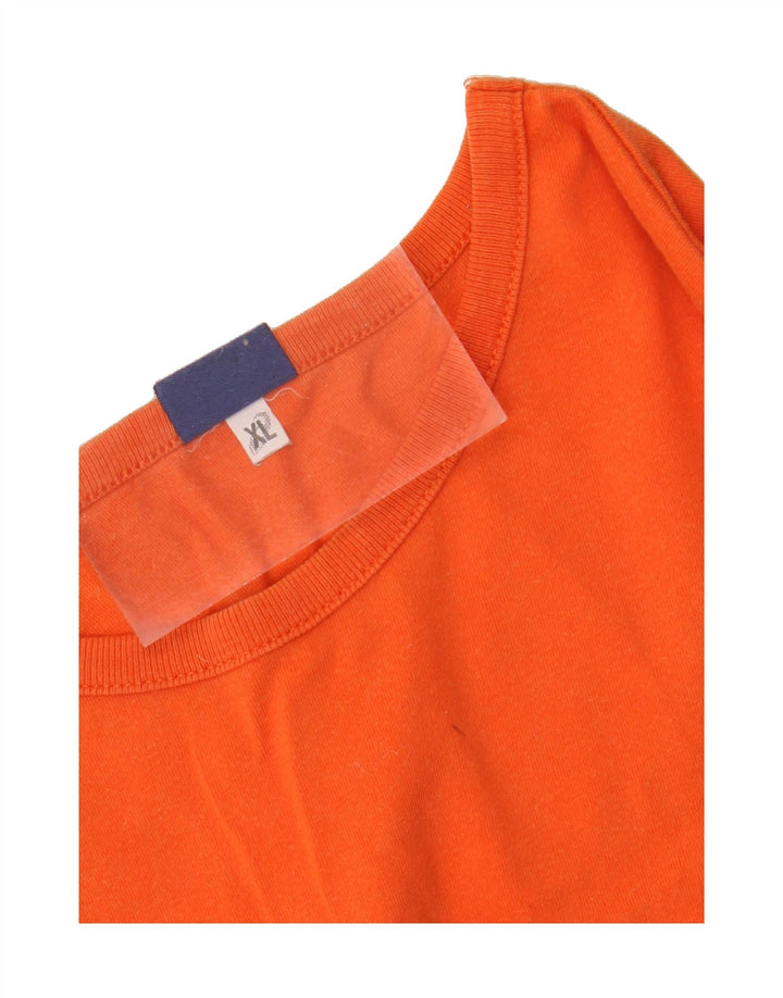 ASICS Womens Vest Top UK 18 XL Orange Vintage Asics and Second-Hand Asics from Messina Hembry 