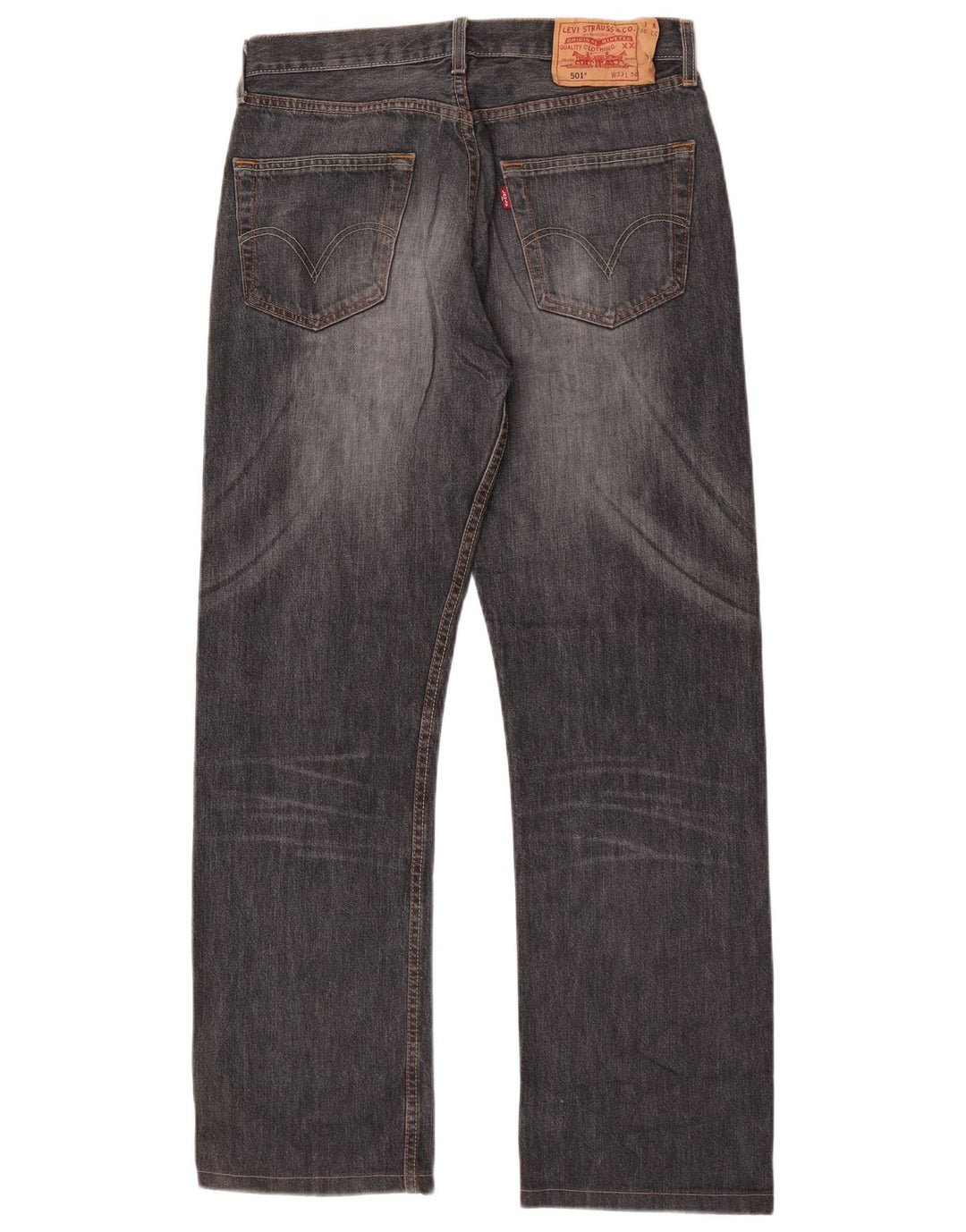 Levi's Herren 501 Straight Jeans W33 L30 Grau