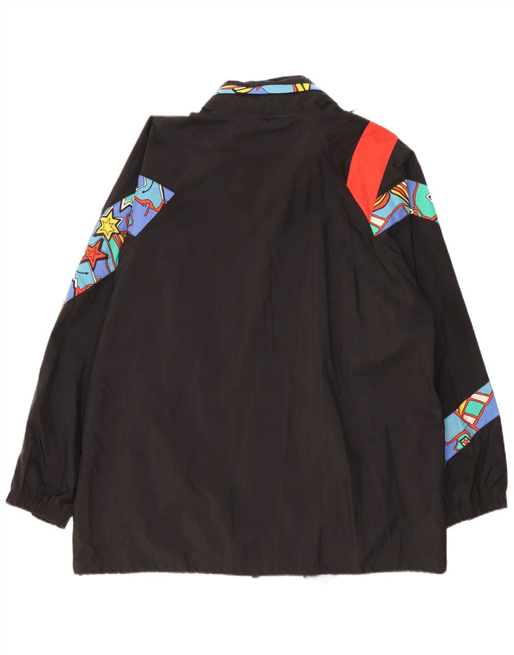 KILLTEC Herren Windjacke UK 42 XL Schwarz Colourblock Polyamid