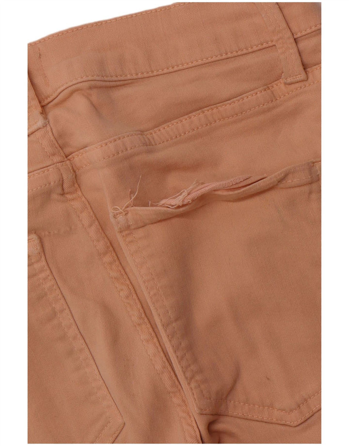 French Connection Damen Skinny Jeans UK 12 Medium W30 L29 Rosa Baumwolle