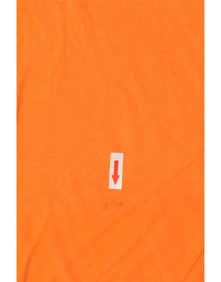 Penguin Herren-T-Shirt mit Grafik, mittelorange Baumwolle