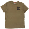 The North Face Herren T-Shirt Top Large Khaki Baumwolle