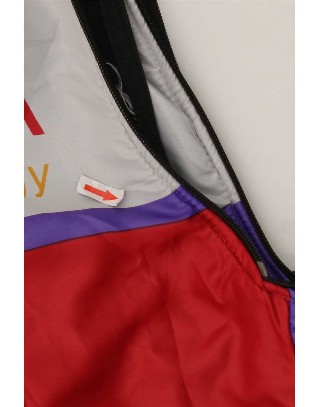 Vintage Herren-Trainingsanzug mit grafischem Oberteil, mittelgroß, mehrfarbig, Farbblock