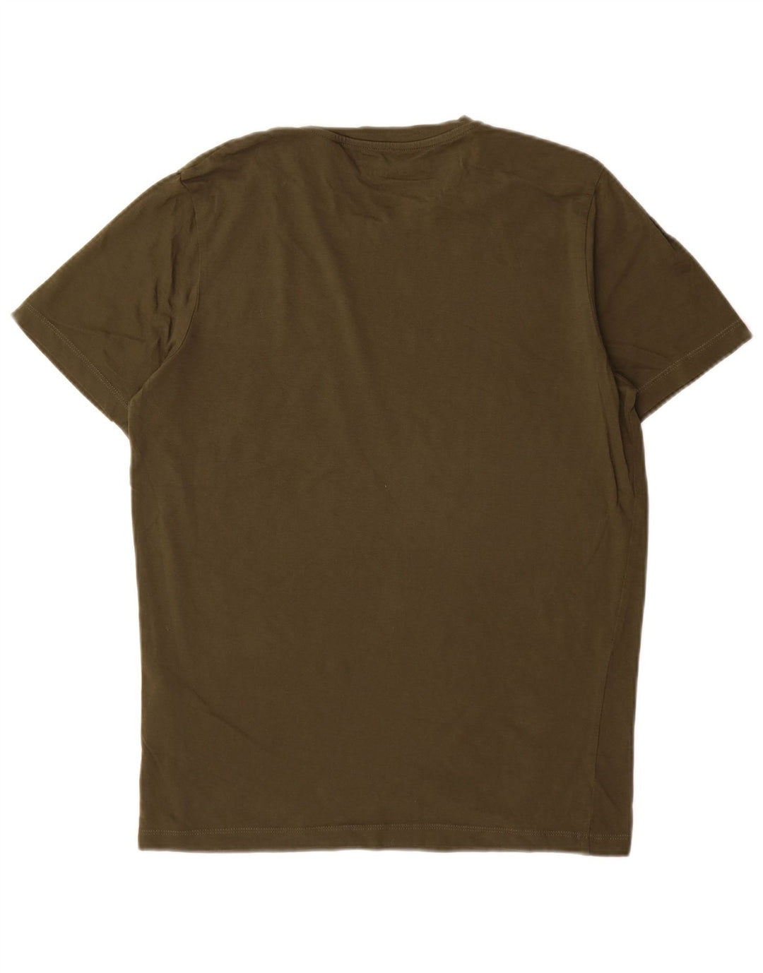 Jack & Jones Herren-T-Shirt mit Grafik, Größe S, Khaki, Baumwolle