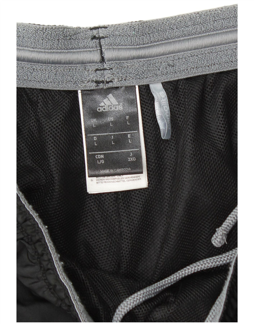 ADIDAS Herren Climalite Sport Shorts Large Schwarz Polyester