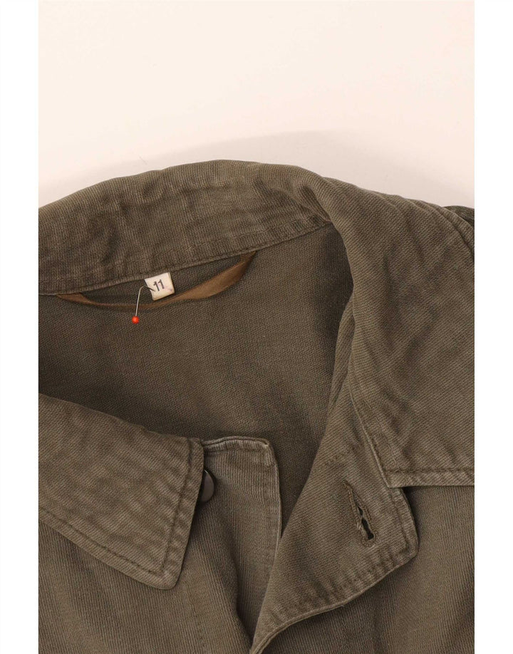 Vintage Herren Militärjacke UK 36 Small Khaki