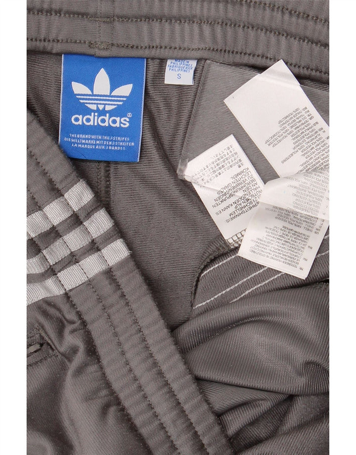 Adidas Herren-Trainingshose, klein, grau, Polyester