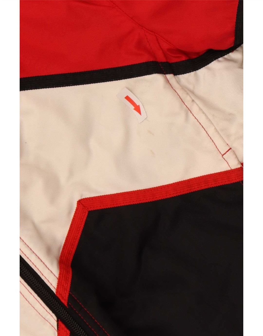 Dainese Herren Graphic Racer Jacke IT 42 XS Rot Colourblock Polyamid