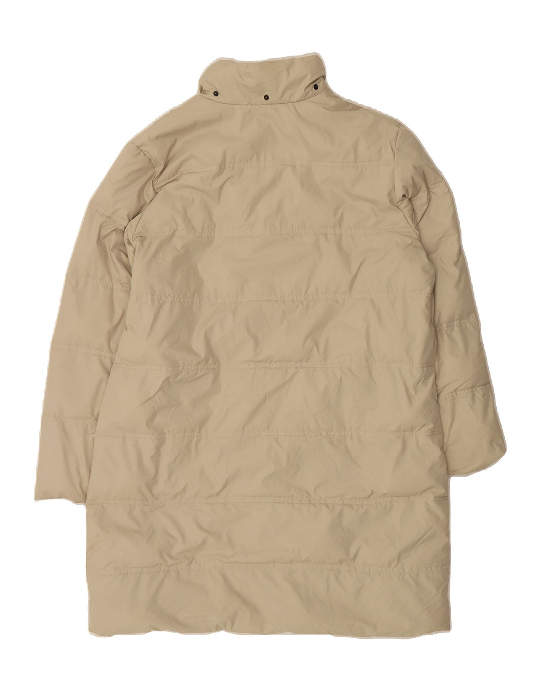 FILA Womens Oversized Padded Coat UK 16 Large Beige Polyester Vintage Fila and Second-Hand Fila from Messina Hembry 