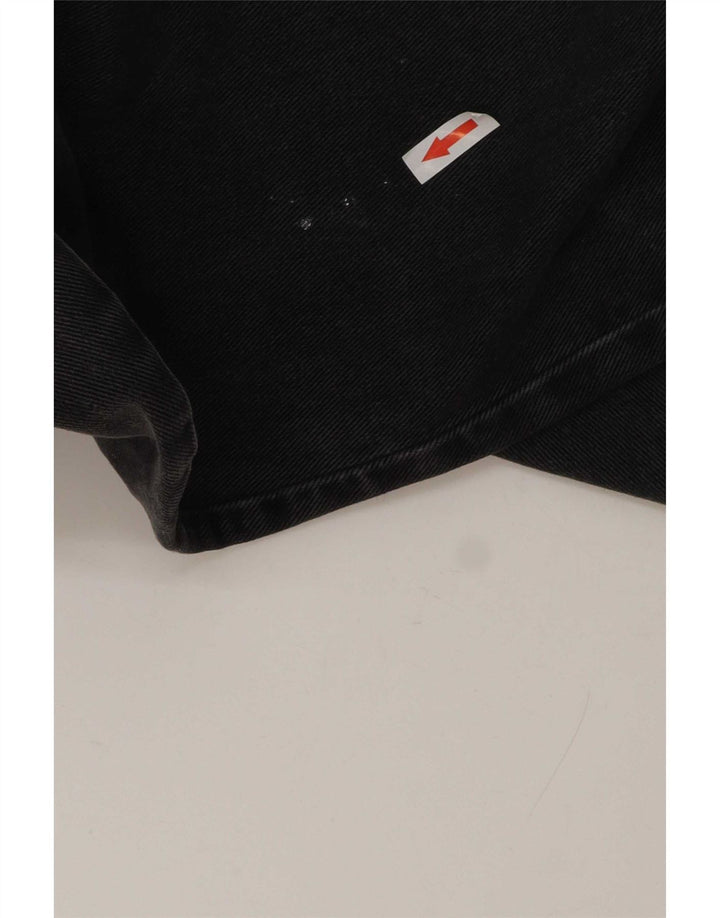 Calvin Klein Herren Tapered Jeans W32 L31 Schwarze Baumwolle