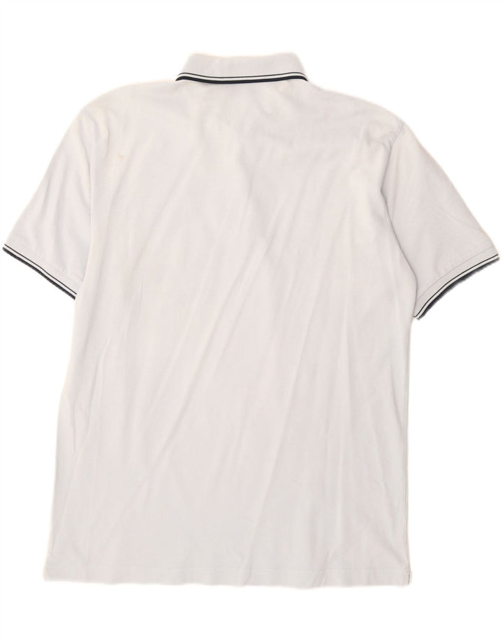 Kappa Herren Poloshirt XL Blau Baumwolle