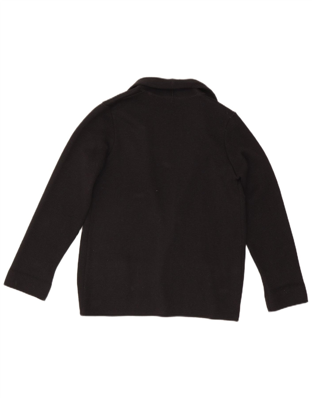 Vintage Damen Cardigan Pullover IT 46 Groß Schwarz