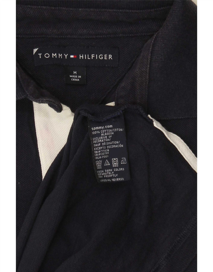 Tommy Hilfiger Herren Kurzarm-Poloshirt Medium Navy Blue Classic
