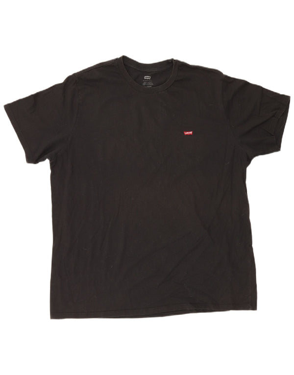 Levi's Herren T-Shirt Top 2XL Schwarz