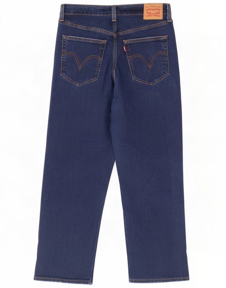 Levi's Damen Ribcage Straight Jeans W30 L26 Blau