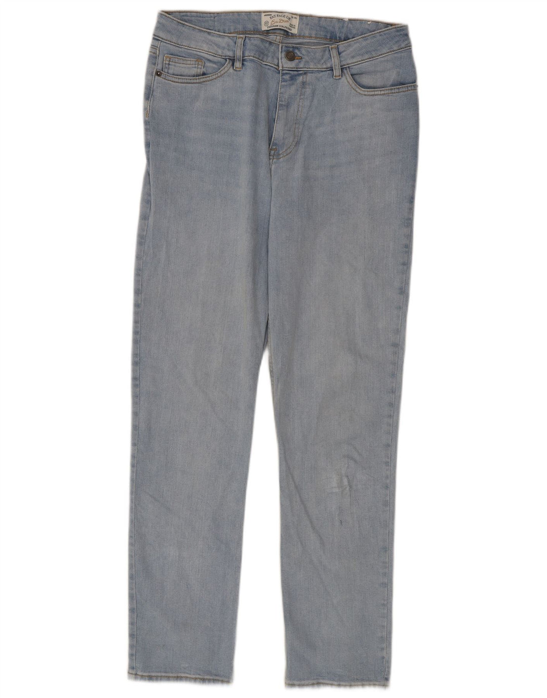 Fat Face Damen Chesham Girlfriend Slim Jeans UK 12 Medium W32 L29 Blau