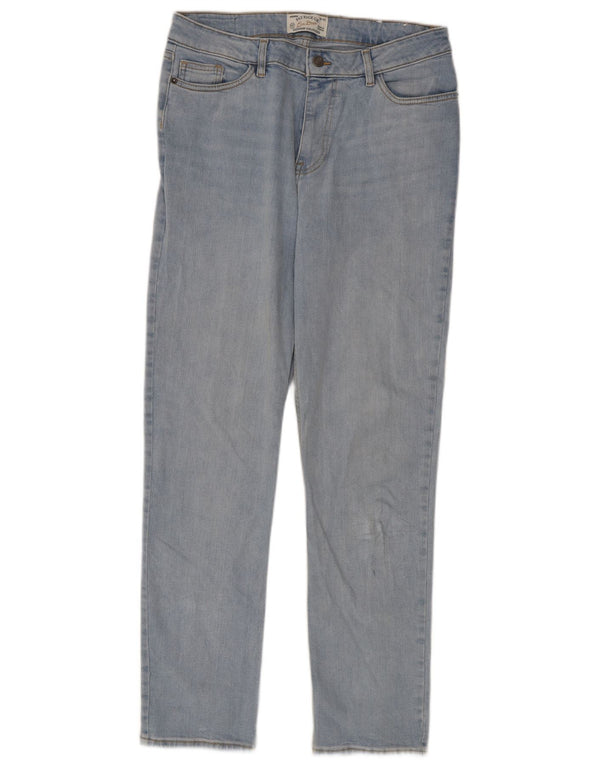 Fat Face Womens Chesham Girlfriend Slim Jeans UK 12 Medium W32 L29 Blue