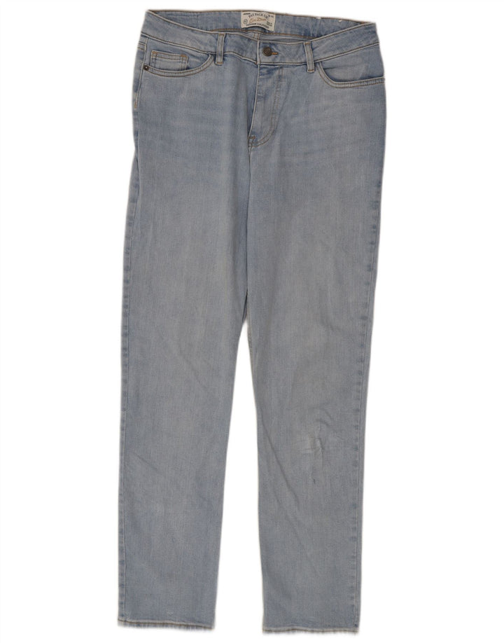 Fat Face Damen Chesham Girlfriend Slim Jeans UK 12 Medium W32 L29 Blau