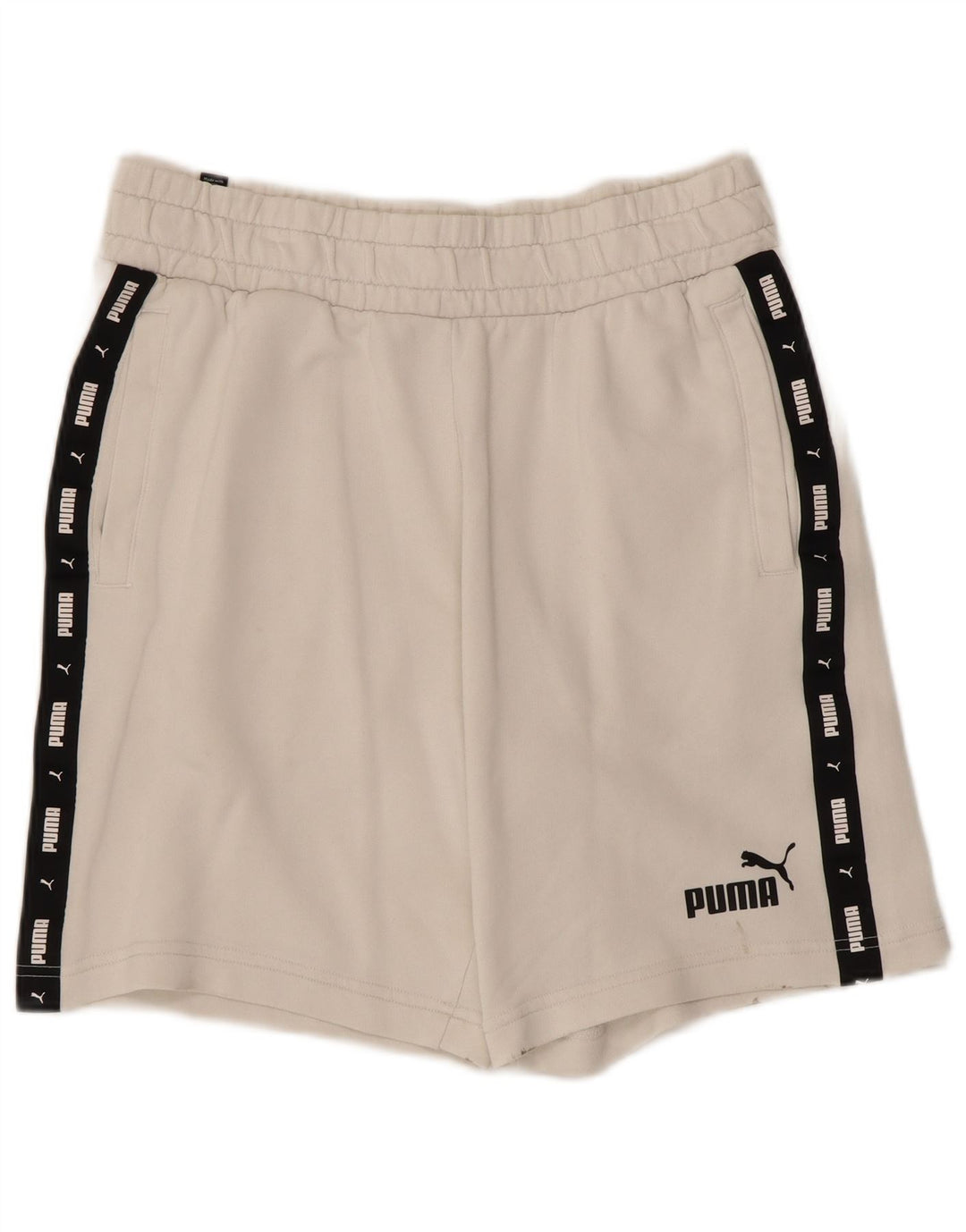 Puma Herren Graphic Sport Shorts Große weiße Baumwolle