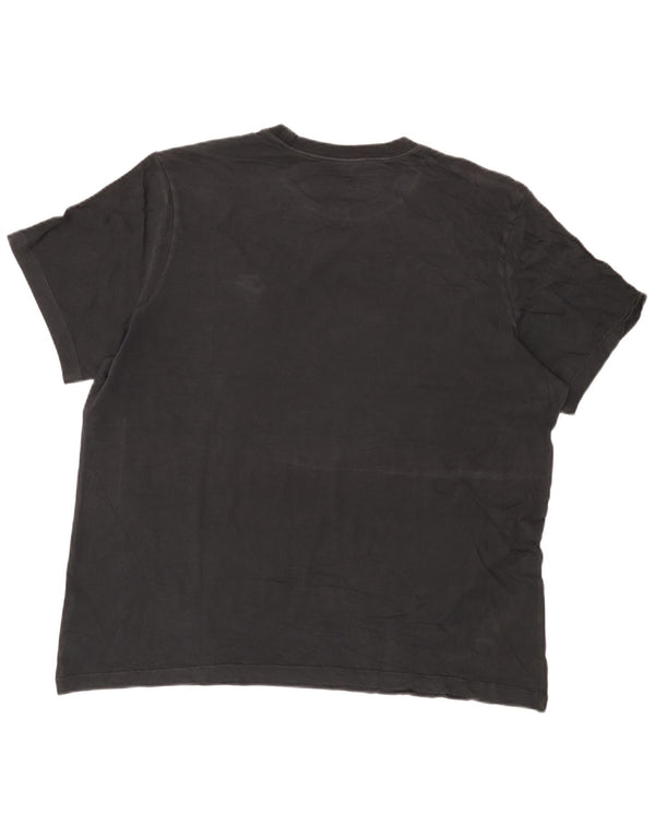 Nike Herren T-Shirt Top XL Schwarz Baumwolle