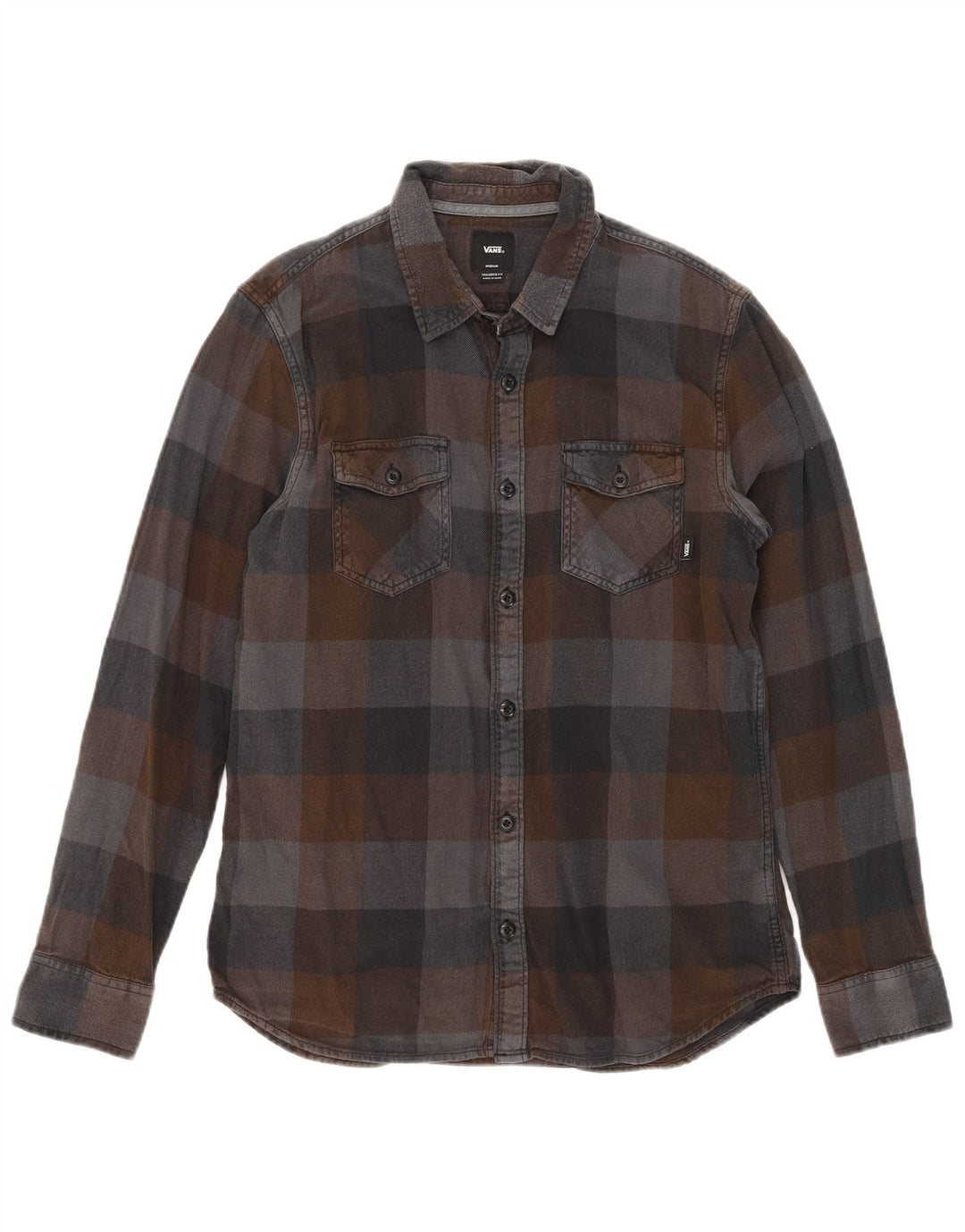 Vans Tailored Fit Flanellhemd für Herren, mittelgroß, mehrfarbig, kariert, Baumwolle