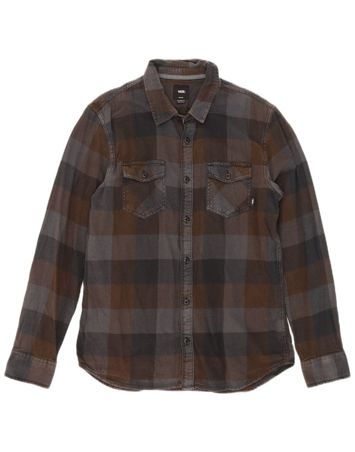 Vans Tailored Fit Flanellhemd für Herren, mittelgroß, mehrfarbig, kariert, Baumwolle
