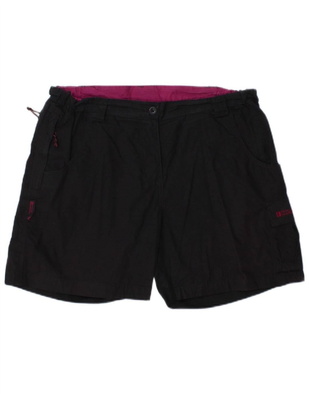 MOUNTAIN WAREHOUSE Damen Cargoshorts UK 14 Large W32 Schwarz Polyester