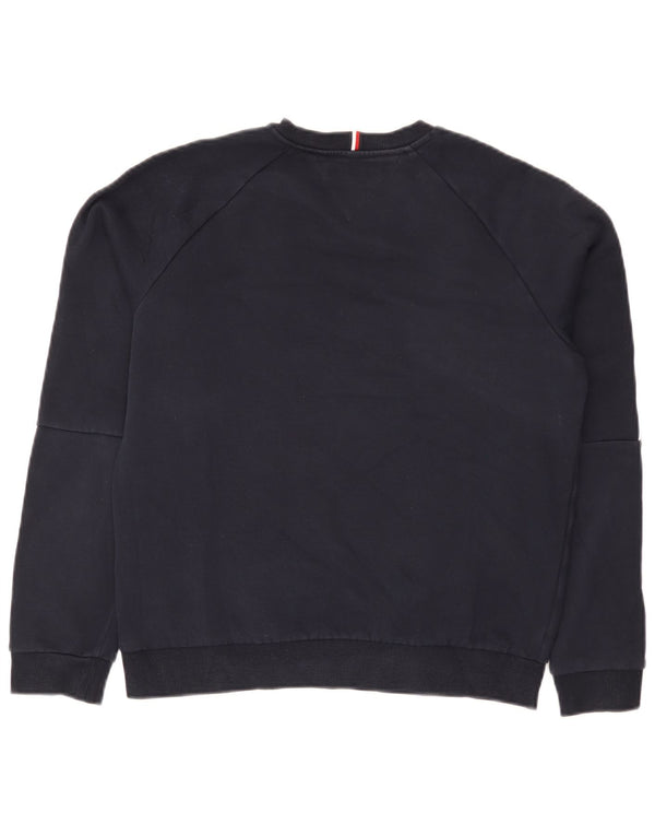 Tommy Hilfiger Grafik-Sweatshirt für Jungen, 13–14 Jahre, marineblaue Baumwolle