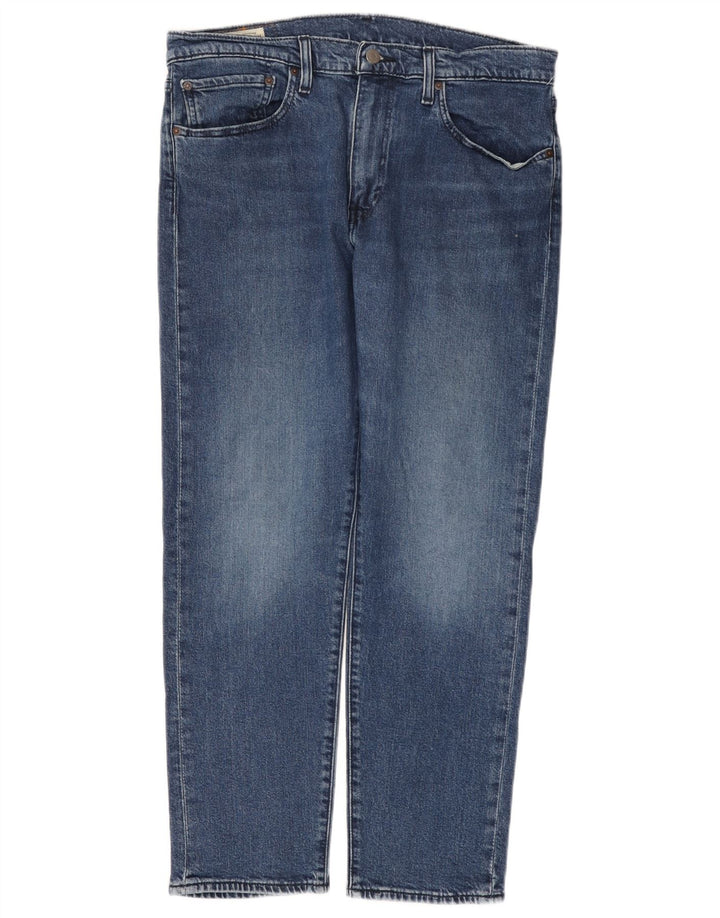 LEVI'S Herren 502 Tapered Jeans W34 L30 Blaue Baumwolle