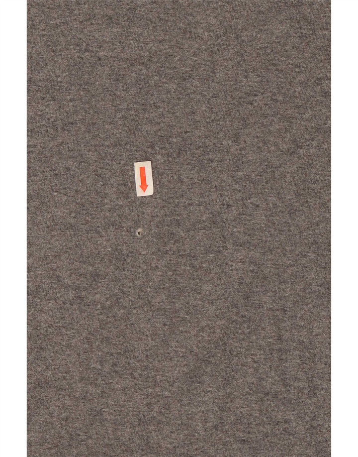 Franklin & Marshall Herren-T-Shirt-Oberteil aus mittelgrauer Baumwolle
