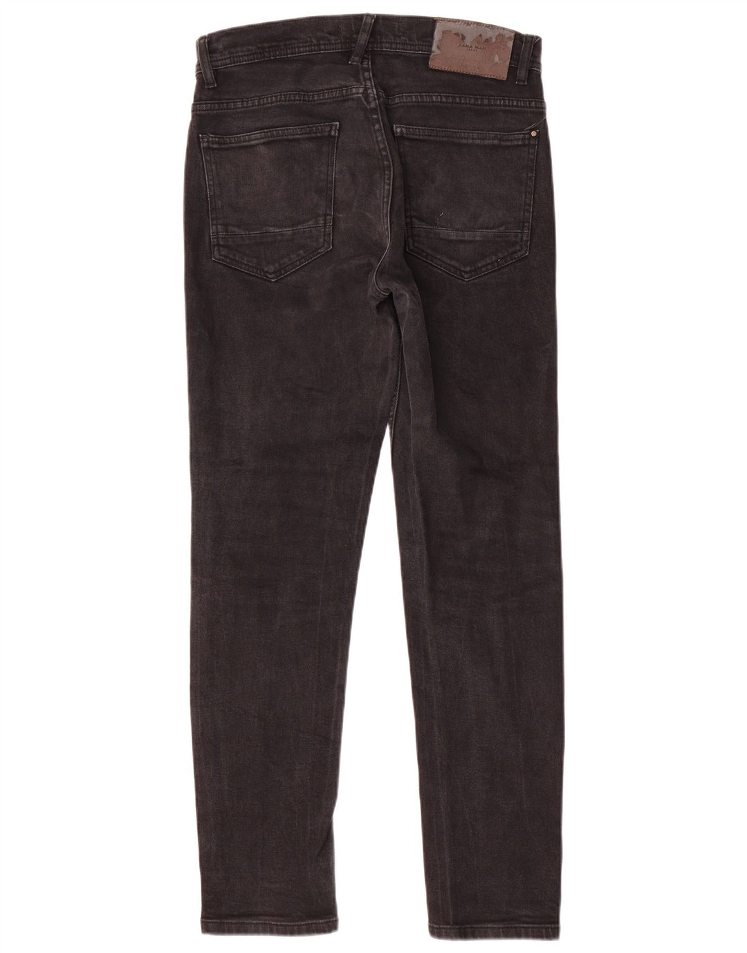 Zara Herren Slim Jeans EU 40 Medium W31 L30 Schwarz
