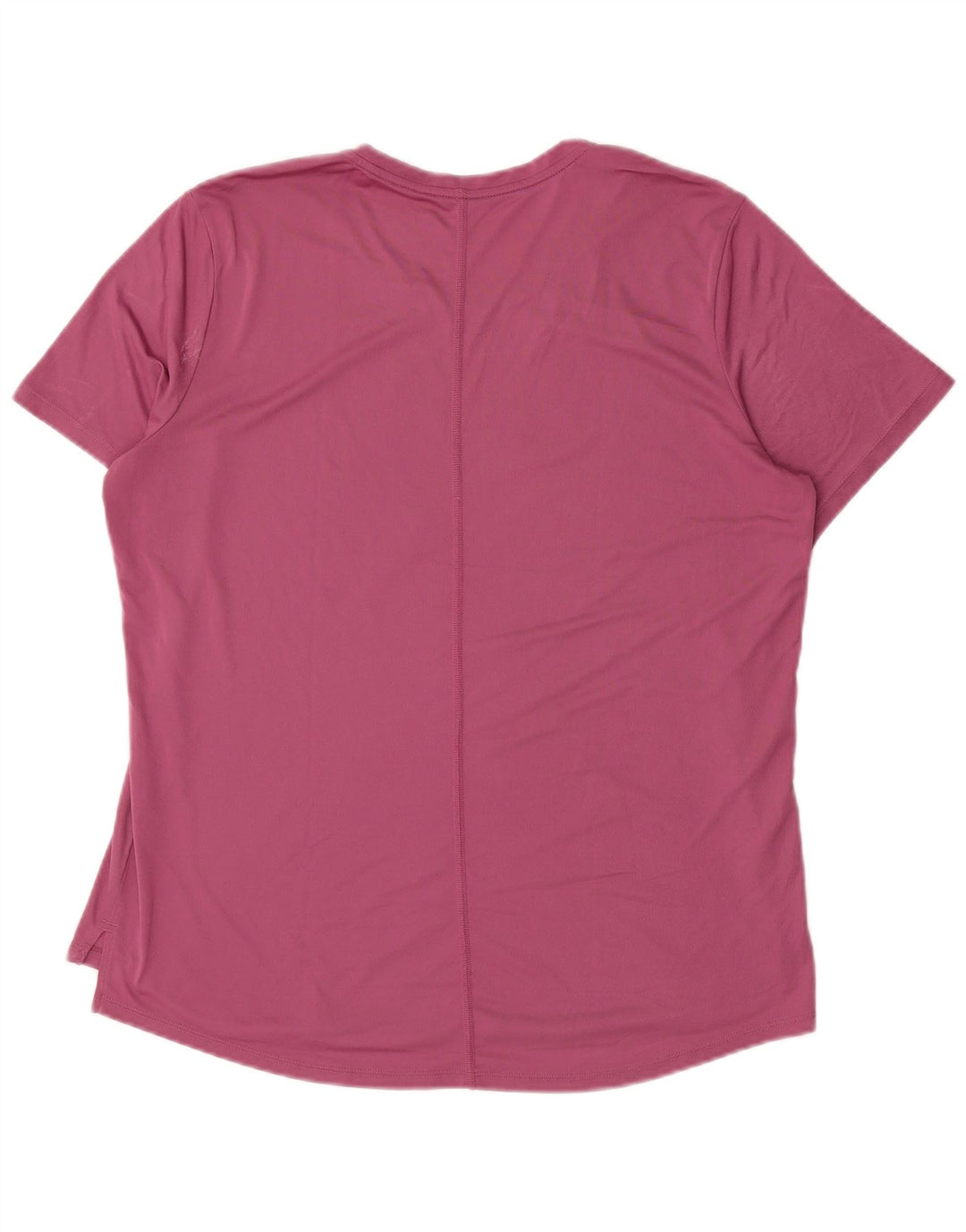 NIKE Damen Dri Fit Graphic T-Shirt Top UK 18 XL Rosa