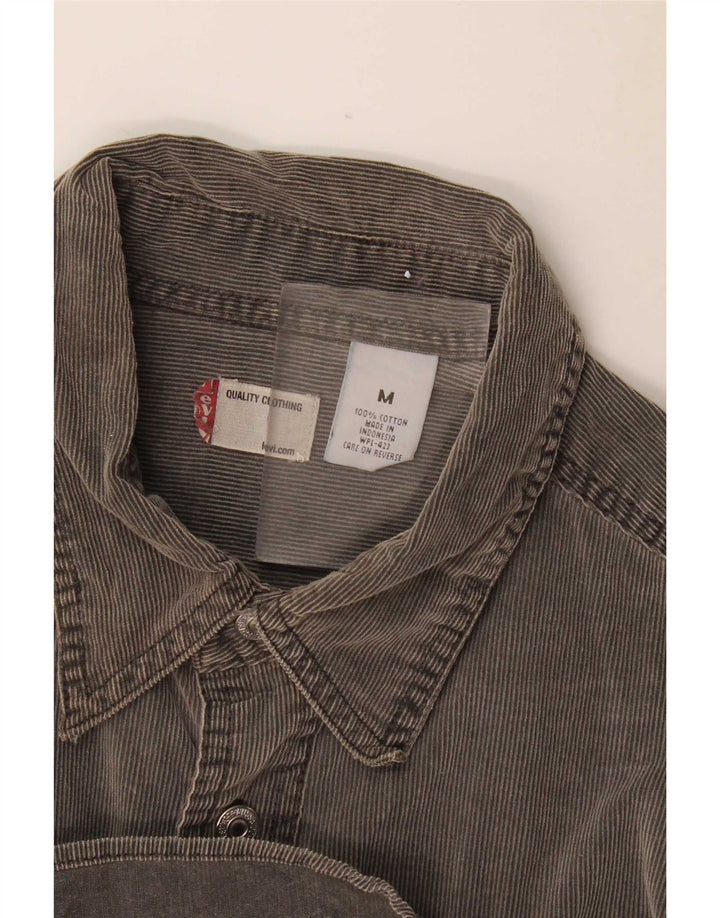 Levi's Herren Cordhemd Mittelgrau