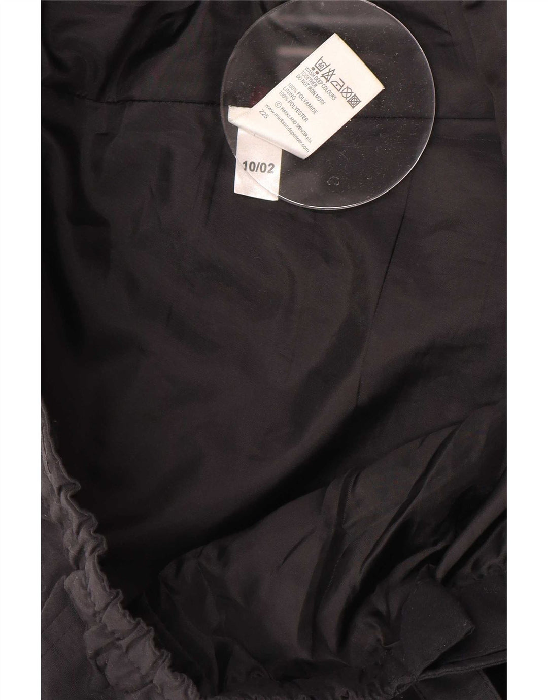 Marks & Spencer Herren-Windbreaker-Hose, Größe L, W36, L31, Schwarz, Polyamid