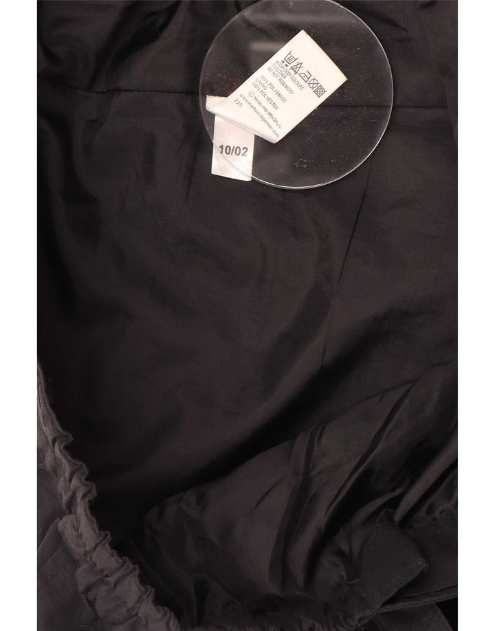 Marks & Spencer Herren-Windbreaker-Hose, Größe L, W36, L31, Schwarz, Polyamid