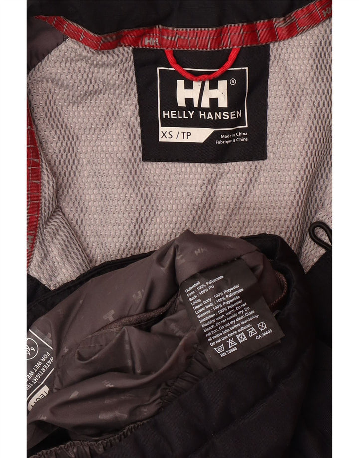HELLY HANSEN Herren-Windbreaker-Jacke mit Grafik, UK 34, XS, Schwarz, Farbblock