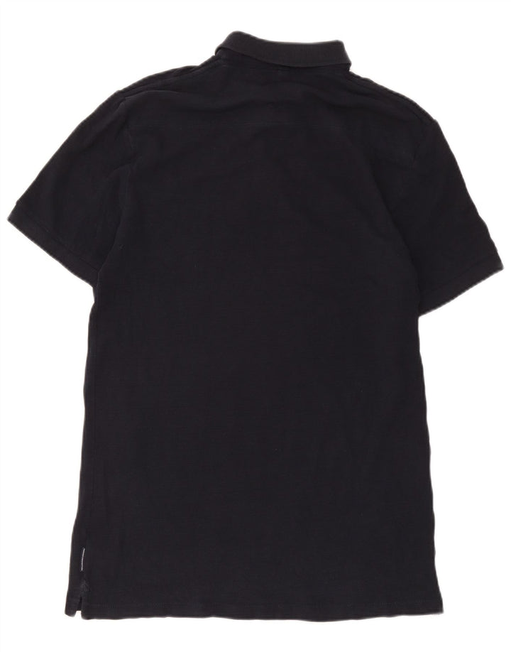 French Connection Herren-Poloshirt, mittelgroß, Marineblau, Baumwolle