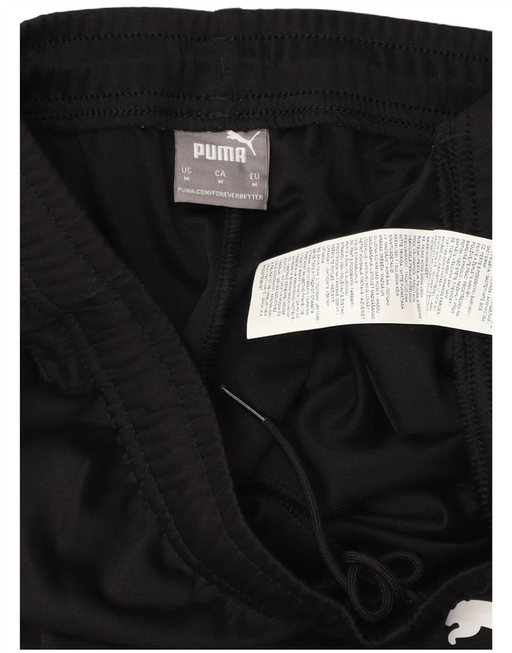 Puma Herren-Trainingshose, Mittelschwarzes Farbblock-Polyester