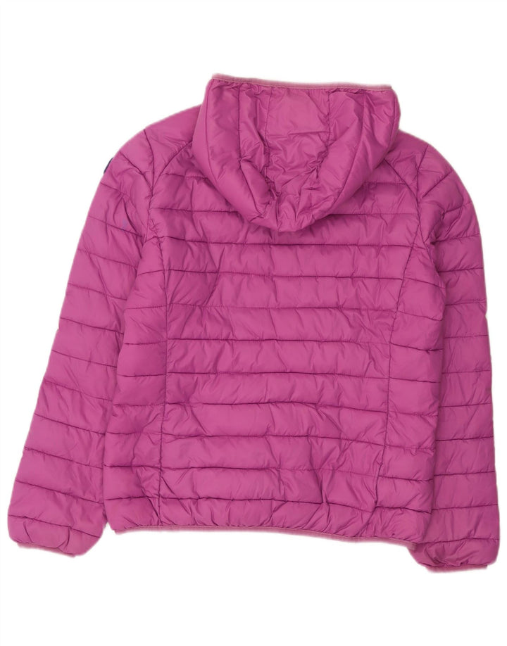 Invicta Wattierte Damenjacke mit Kapuze UK 18 XL Lila Polyamid